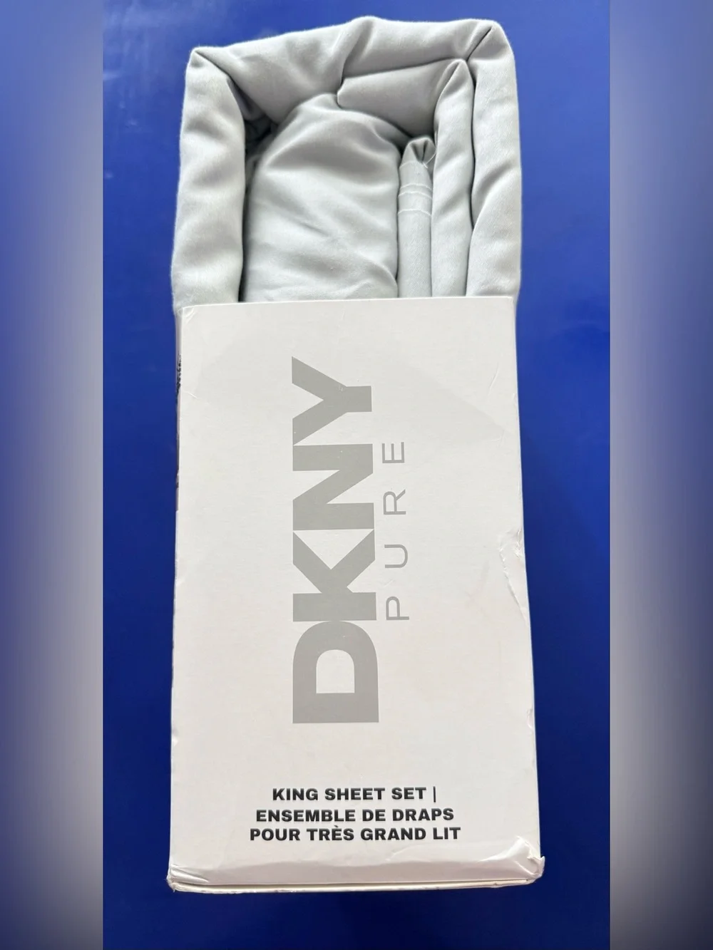 DKNY Pure King Sheet Set in Light Taupe
